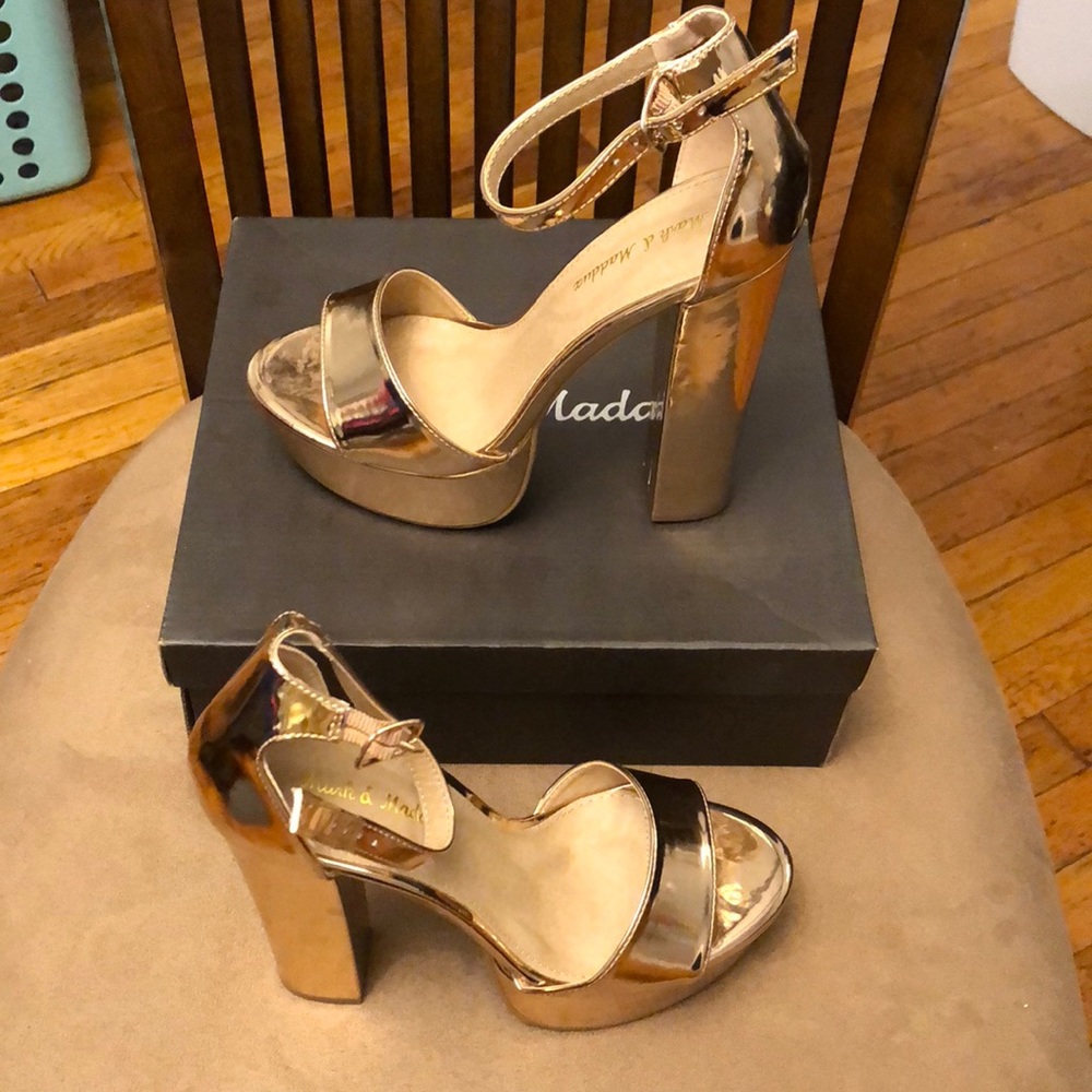 5” Rose Gold Heels